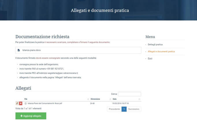 Allegati Documeti Pratica