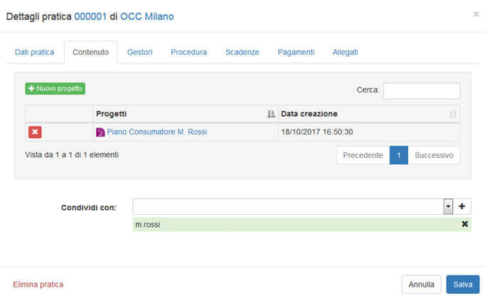 Condivisione Progetto