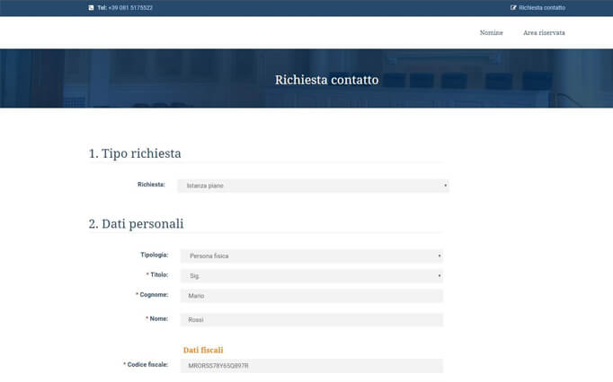 Richiesta Contatto